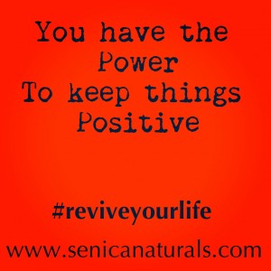 Keep things positive
