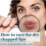 How to care for dry chapped lips by senica