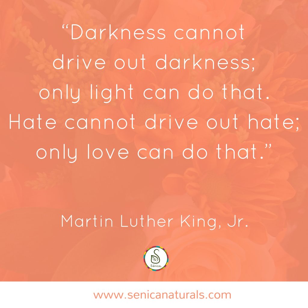 Darkness and hate MLKJr Quote
