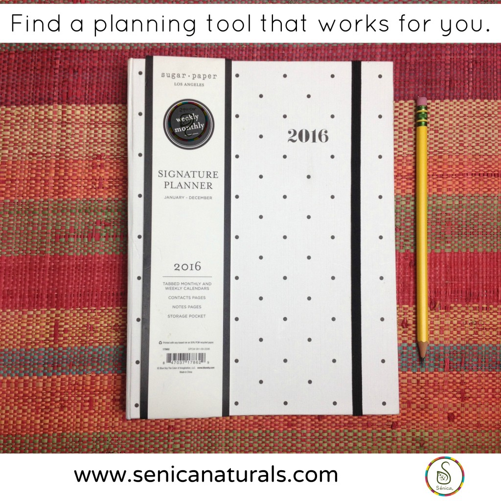 Find a planning tool that works for you